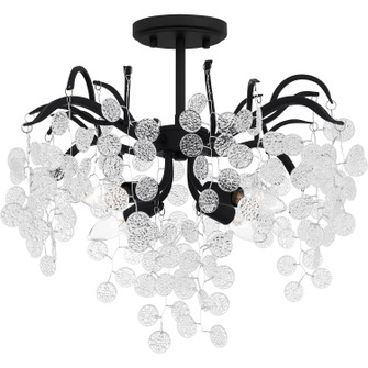 Maple Four Light Semi Flush Mount in Earth Black (10|MAP1720EK)