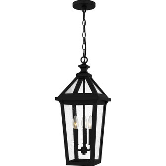 Boulevard Three Light Outdoor Hanging Lantern in Matte Black (10|BLV1909MBK)