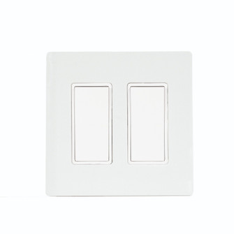 2 SINGLE, ON/OFF SWITCH, WHITE in White (40|EFSSPW2)