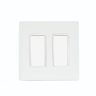 On/Off Switch With Screwless Plate And Box in White (40|EFSSPW2)