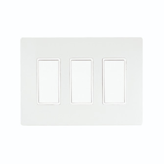 3 SINGLE, ON/OFF SWITCH, WHITE in White (40|EFSSPW3)