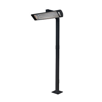 Pole Mount With Single Crossbar in Black (40|EF3908PMB)