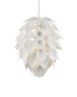 Diego Nine Light Chandelier in Gesso White (142|90001206)