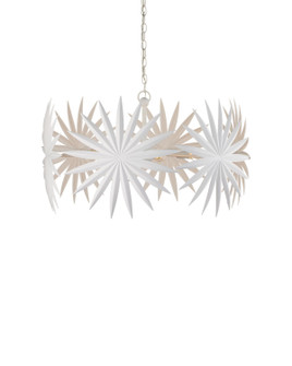 Bismarkia Six Light Chandelier in Gesso White (142|90001205)