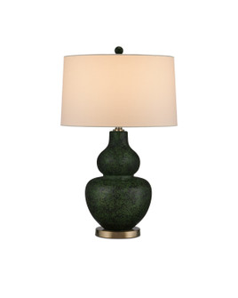 Kinnaird One Light Table Lamp in Moss Green/Antique Brass (142|60000967)
