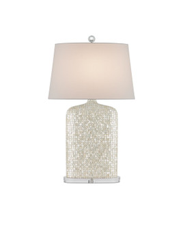 One Light Table Lamp in White/Clear (142|60000964)