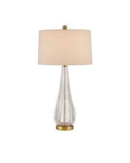 One Light Table Lamp in Clear/Gold/Antique Brass (142|60000946)