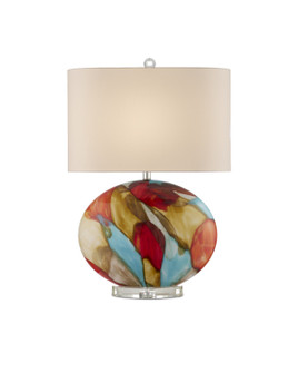 Vivid One Light Table Lamp in Beige/Red/Blue/Orange/Clear (142|60000944)