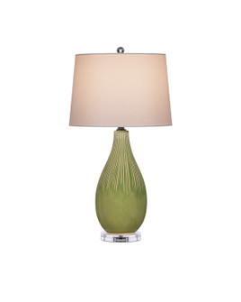 Anjou One Light Table Lamp in Pale Green/Clear (142|60000943)