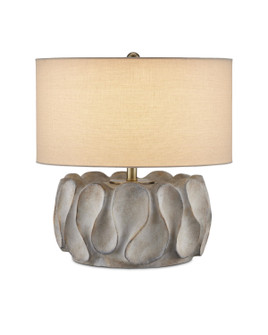 One Light Table Lamp in Gray/Dark Gray/Brown/Light Antique Brass (142|60000928)