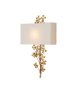 Cloverfield One Light Wall Sconce in Contemporary Gold Leaf/Contemporary Gold (142|59000056)