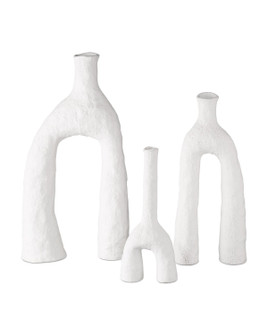 Vase Set of 3 in Matte White (142|12000889)