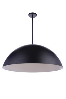 Sculptural Statement Pendants LED Pendant in Flat Black (46|P1001FBLED)