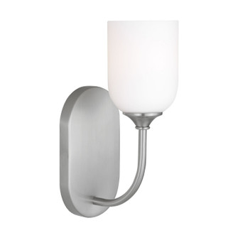 Emile One Light Vanity in Brushed Steel (1|GLV1021EN3BS)