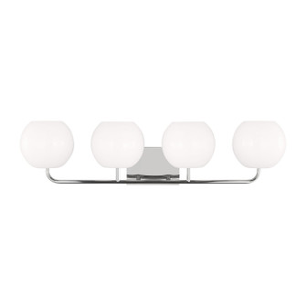 Rory Four Light Vanity in Chrome (1|GLV1014EN3CH)