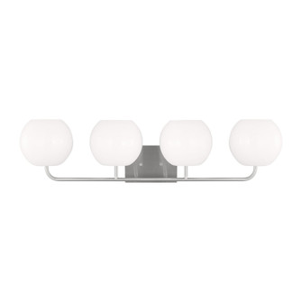 Rory Four Light Vanity in Brushed Steel (1|GLV1014EN3BS)