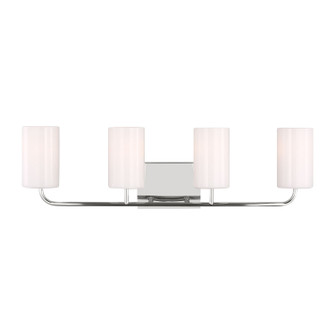 Rhett Four Light Vanity in Chrome (1|GLV1004EN3CH)