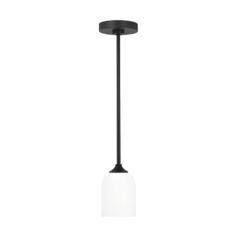Emile One Light Mini Pendant in Midnight Black (1|GLP1021EN3MBK)