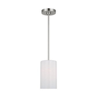 Rhett One Light Mini Pendant in Brushed Steel (1|GLP1001EN3BS)