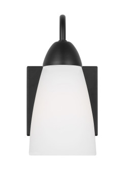 Seville One Light Wall / Bath Sconce in Midnight Black (1|4120201EN3112)