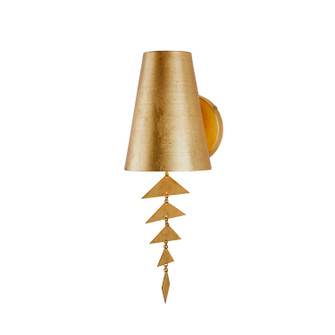 Ellie One Light Wall Sconce in Gold Leaf (314|DWI14)