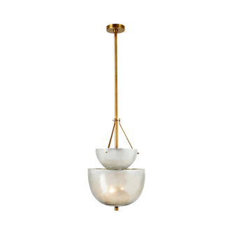 Colleen Four Light Chandelier in Antique Mercury/Antique Brass (314|DPI07)