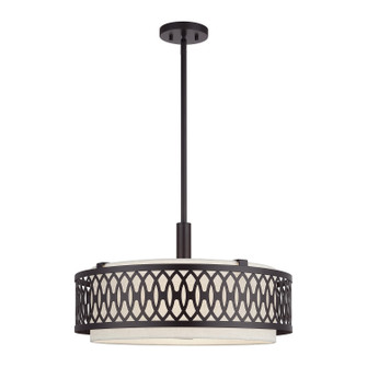 Vistaview Four Light Pendant Chandelier in English Bronze (107|5343492)