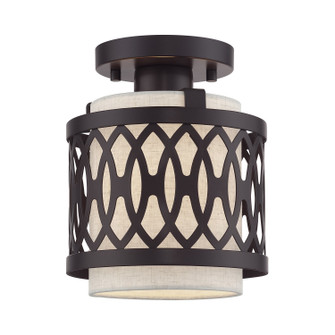 Vistaview One Light Semi-Flush Mount in English Bronze (107|5343192)