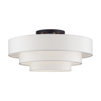 Manorwood Five Light Semi-Flush Mount in Bronze (107|5030907)