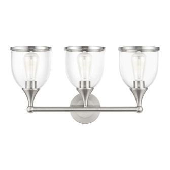 Ashridge Three Light Vanity Sconce in Brushed Nickel (107|1413391)