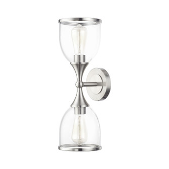 Ashridge Two Light Vanity Sconce in Brushed Nickel (107|1413291)
