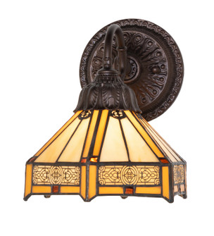 Peaches One Light Wall Sconce in Mahogany Bronze (57|274148)
