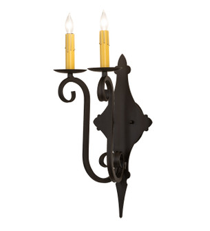 Angelique Two light Wall Sconce in Oil Rubbed Bronze (57|272227)