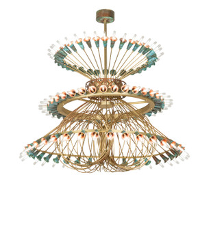 Coyle LED Chandelier in Brushed Brass/Goldtastic (57|271097)