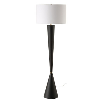 Layla One Light Floor Lamp in Antique Brass (52|30351)