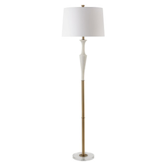 Colette One Light Floor Lamp in Antique Brass (52|303441)