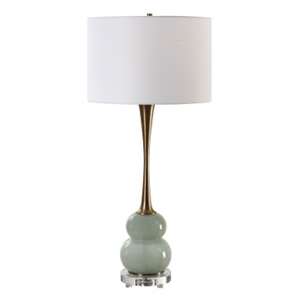 Sanctuary One Light Table Lamp in Antique Brass (52|302981)