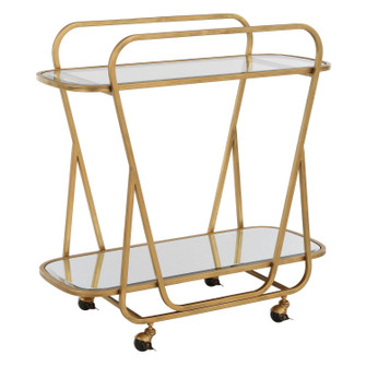 Swain Serving Cart in Antique Brass (52|22907)