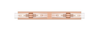 Downtown Urban Four Light Bath Vanity in Antique Copper (405|617S4WACG6178CL)