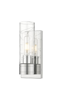 Downtown Urban One Light Wall Sconce in Polished Chrome (405|6171WPCG6178DE)