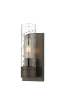 Downtown Urban One Light Wall Sconce in Oil Rubbed Bronze (405|6171WOBG6178DE)