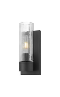 Downtown Urban One Light Wall Sconce in Matte Black (405|6171WBKG6178SCL)