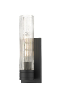 Downtown Urban One Light Wall Sconce in Matte Black (405|6171WBKG61711SCL)