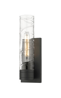 Downtown Urban One Light Wall Sconce in Matte Black (405|6171WBKG61711DE)