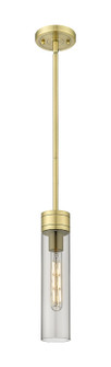 Downtown Urban One Light Mini Pendant in Antique Brass (405|6171SABG61711SM)