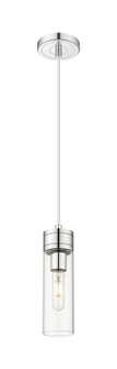Downtown Urban One Light Mini Pendant in Polished Chrome (405|6171PPCG6178CL)