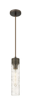 Downtown Urban One Light Mini Pendant in Oil Rubbed Bronze (405|6171POBG61711DE)
