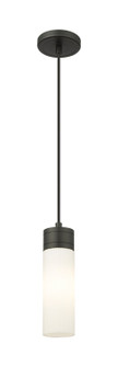 Downtown Urban One Light Mini Pendant in Matte Black (405|6171PBKG6178SWH)