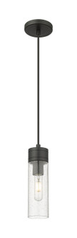 Downtown Urban One Light Mini Pendant in Matte Black (405|6171PBKG6178SDY)