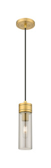 Downtown Urban One Light Mini Pendant in Brushed Brass (405|6171PBBG6178SM) Downtown Urban One Light Mini Pendant in Brushed Brass (405|6171PBBG6178SM)